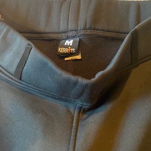 Kerrits Winter riding pants, fleece lined. Black